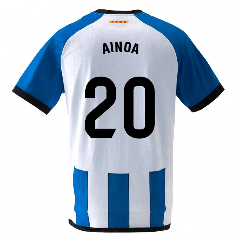 Danxen Uomo Maglia Ainoa Campo #20 Blu Reale Bianco Kit Gara Home 2026/27 Maglietta