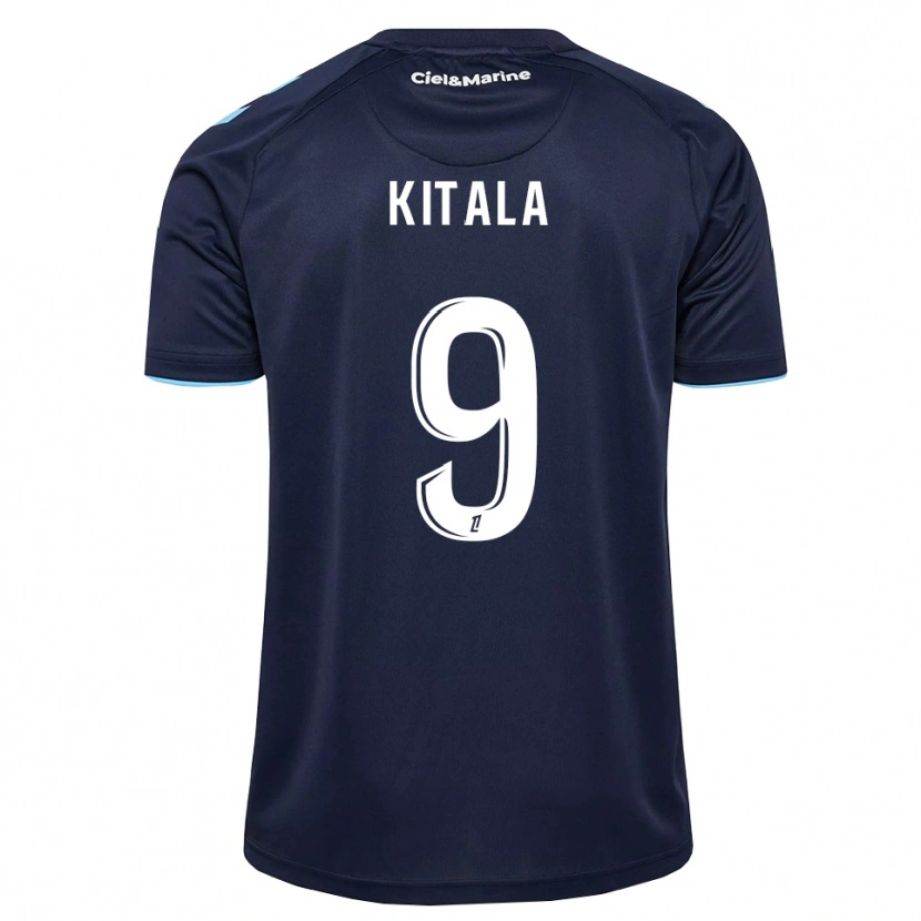 Danxen Uomo Maglia Yann Kitala #9 Blu Fiordaliso Blu Notte Kit Gara Home 2026/27 Maglietta