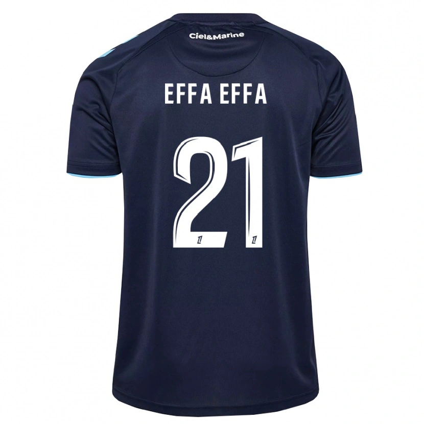 Danxen Uomo Maglia Chancelle Effa Effa #21 Blu Fiordaliso Blu Notte Kit Gara Home 2026/27 Maglietta