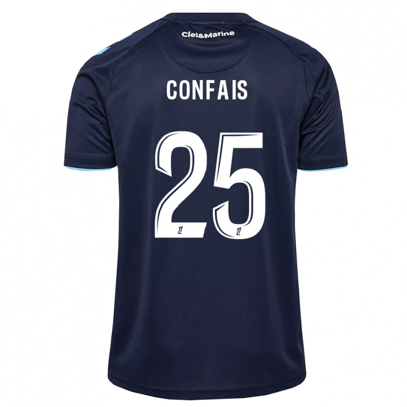 Danxen Uomo Maglia Aloïs Confais #25 Blu Fiordaliso Blu Notte Kit Gara Home 2026/27 Maglietta