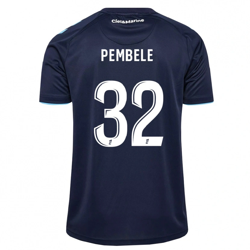 Danxen Uomo Maglia Timothée Pembélé #32 Blu Fiordaliso Blu Notte Kit Gara Home 2026/27 Maglietta