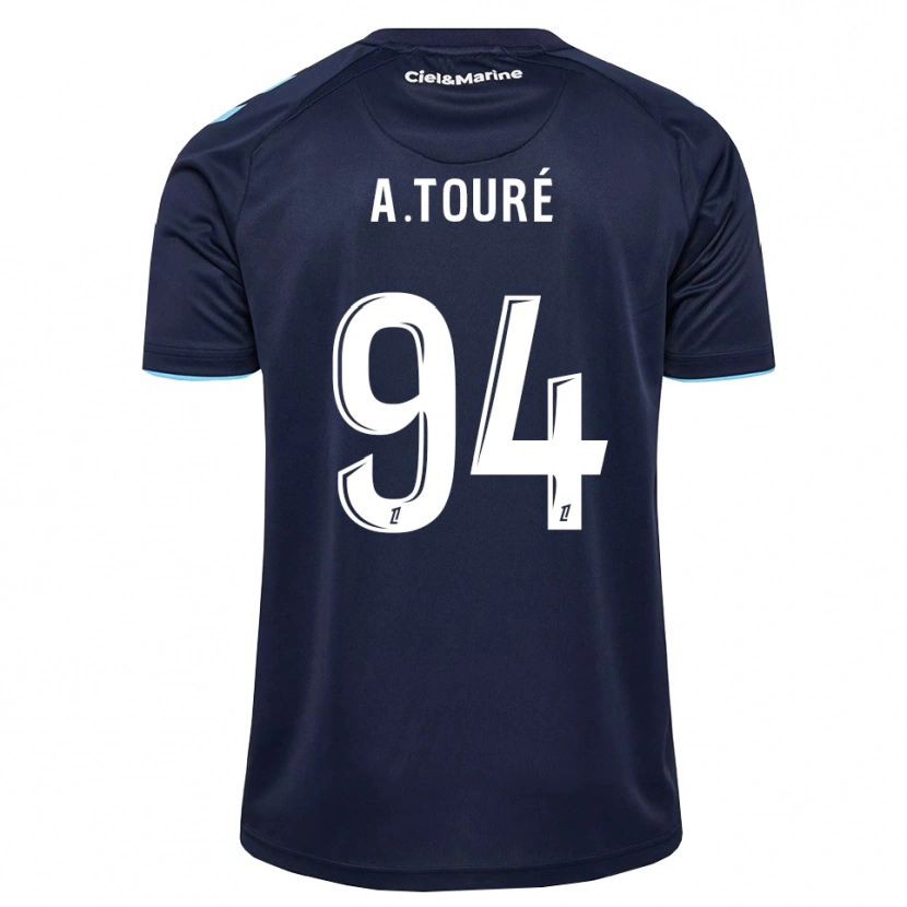 Danxen Uomo Maglia Abdoulaye Touré #94 Blu Fiordaliso Blu Notte Kit Gara Home 2026/27 Maglietta
