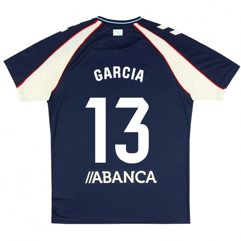 Danxen Uomo Maglia Raul Garcia #13 Blu Reale Rosso Bianco Kit Gara Away 2026/27 Maglietta