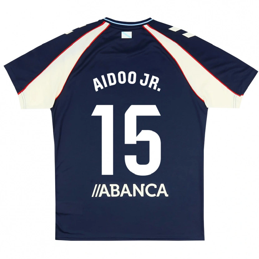 Danxen Uomo Maglia Joseph Aidoo #15 Blu Reale Rosso Bianco Kit Gara Away 2026/27 Maglietta