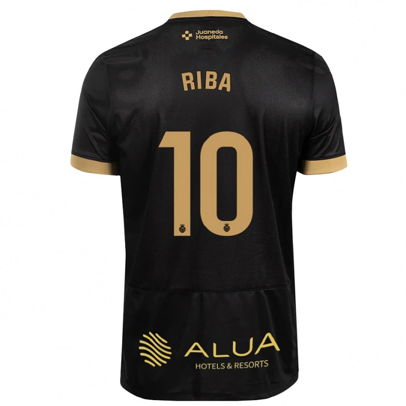 Danxen Uomo Maglia Cesc Riba #10 Nero Marrone Sabbia Legno Robusto Kit Gara Away 2026/27 Maglietta