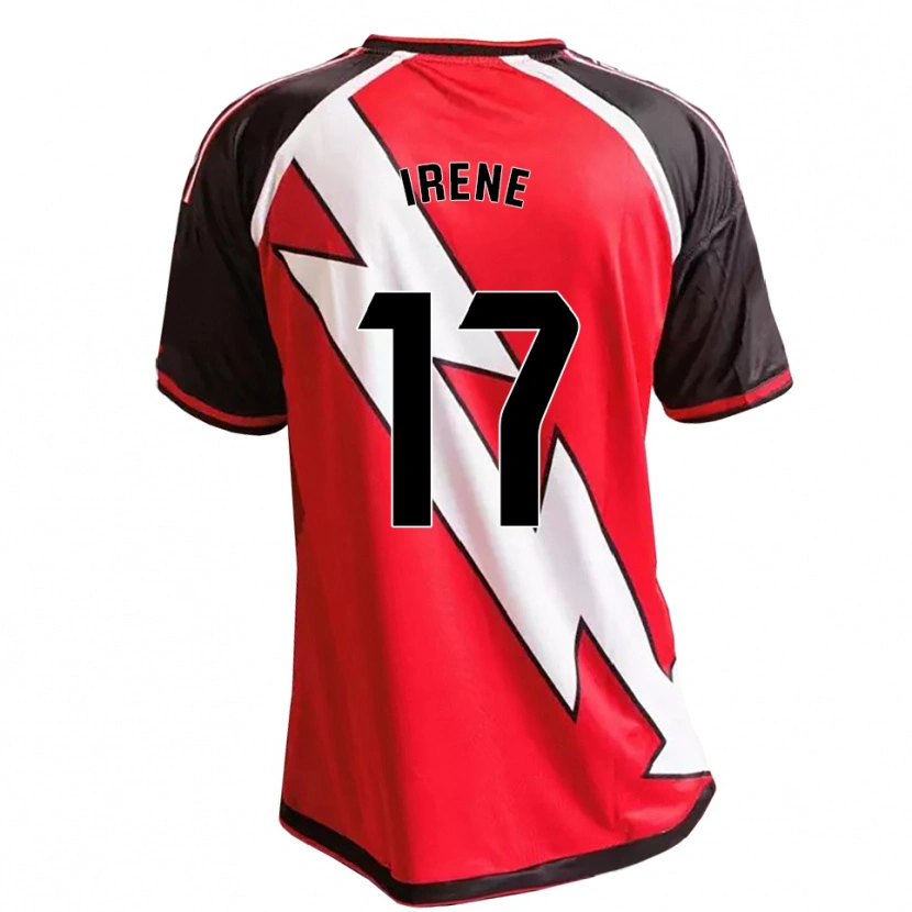 Danxen Uomo Maglia Irene Rodríguez Basilio #17 Rosso Nero Bianco Kit Gara Away 2026/27 Maglietta