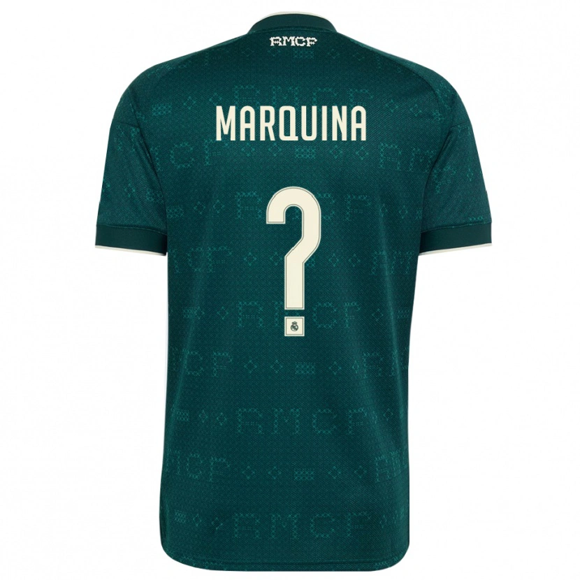 Danxen Uomo Maglia Guillermo Marquina #0 Grigio Ardesia Scuro Bianco Kit Gara Away 2026/27 Maglietta