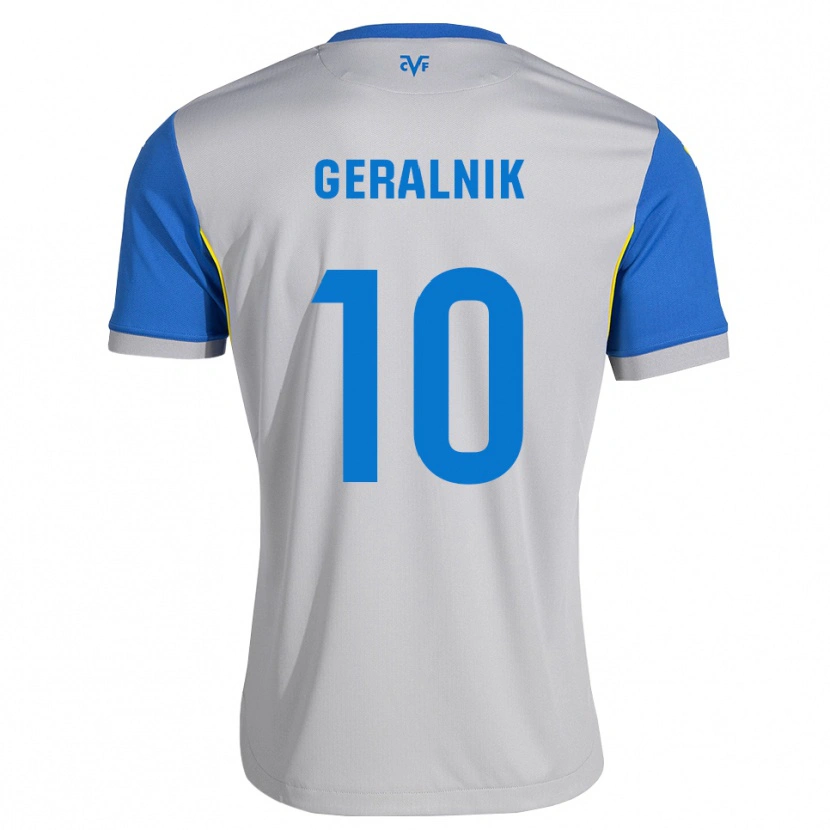Danxen Uomo Maglia Tiago Geralnik #10 Blu Schiarente Grigio Kit Gara Away 2026/27 Maglietta