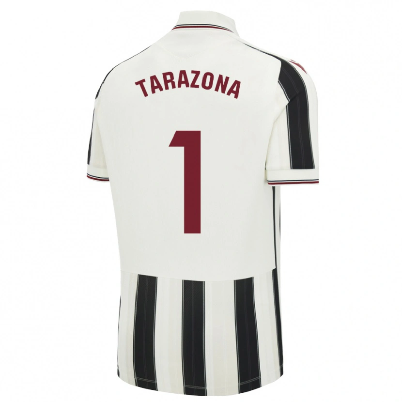 Danxen Uomo Maglia Andrea Tarazona #1 Nero Bianco Rosso Kit Gara Away 2026/27 Maglietta