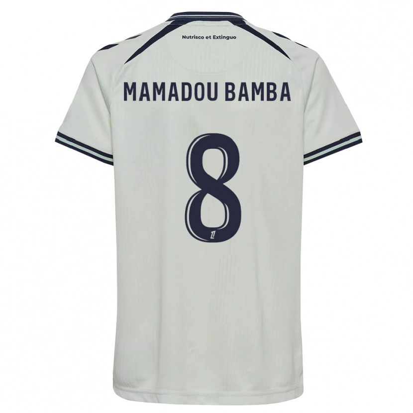 Danxen Uomo Maglia Ben Mamadou Bamba #8 Blu Notte Bianco Kit Gara Away 2026/27 Maglietta