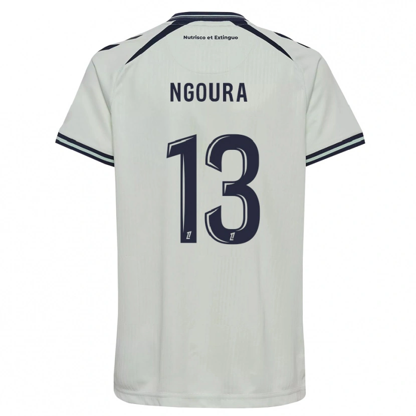 Danxen Uomo Maglia Steve Ngoura #13 Blu Notte Bianco Kit Gara Away 2026/27 Maglietta