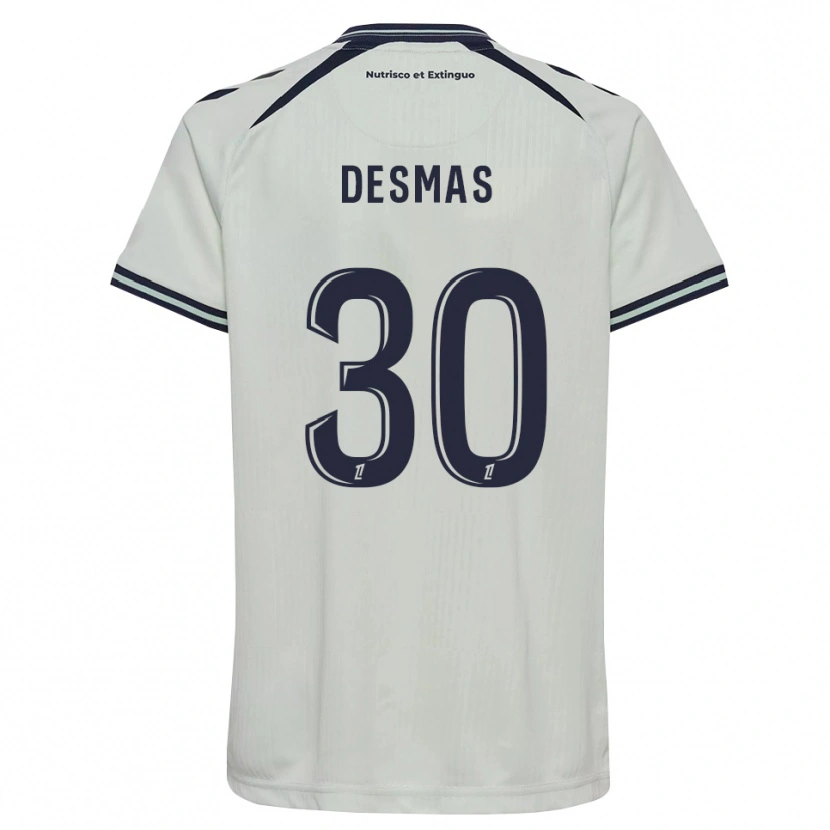 Danxen Uomo Maglia Arthur Desmas #30 Blu Notte Bianco Kit Gara Away 2026/27 Maglietta