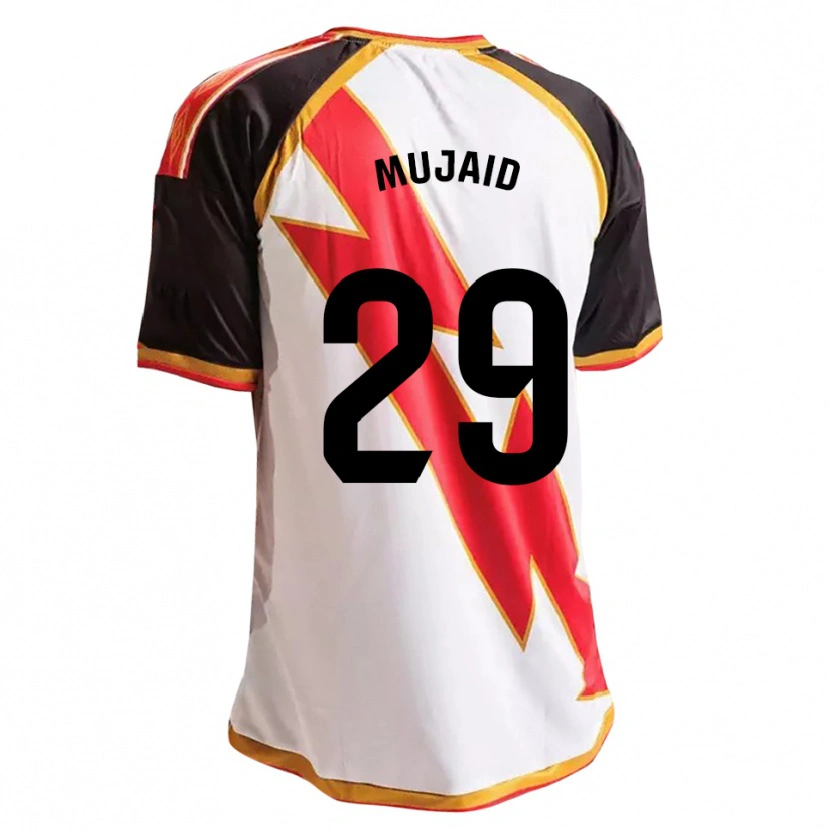 Danxen Donna Maglia Mujaid Sadick #29 Nero Rosso Bianco Oro Kit Gara Home 2026/27 Maglietta