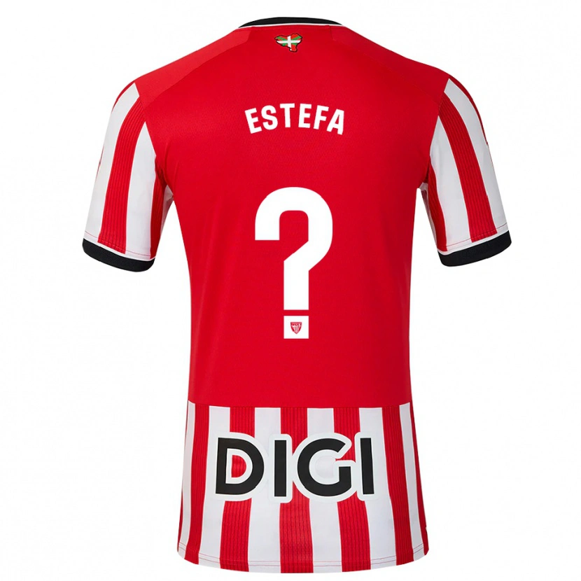 Danxen Donna Maglia Alejandra Estefanía Díaz #0 Rosso Nero Bianco Kit Gara Home 2026/27 Maglietta