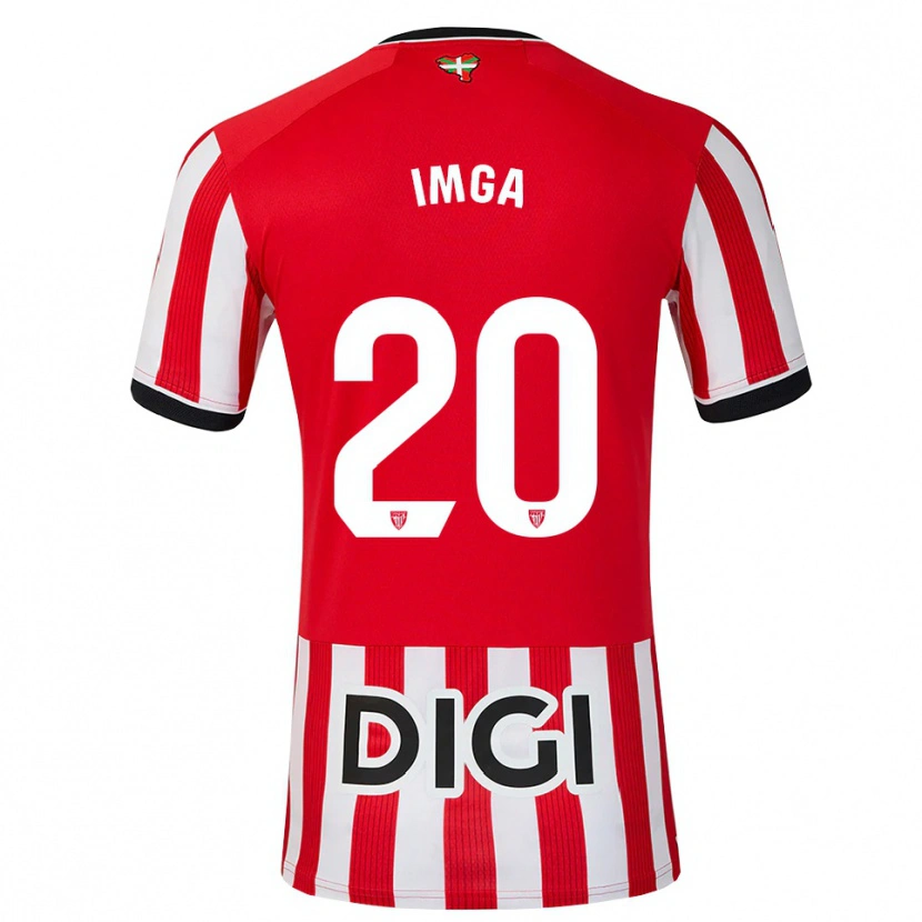 Danxen Donna Maglia Christian Imga #20 Rosso Nero Bianco Kit Gara Home 2026/27 Maglietta