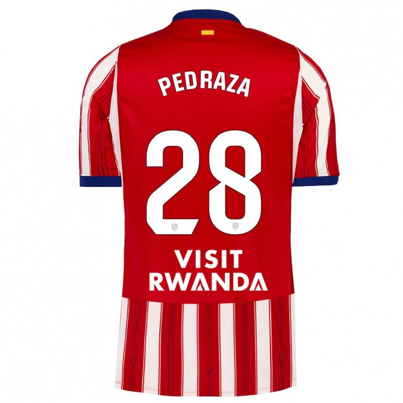 Danxen Donna Maglia Alfredo Pedraza #28 Blu Reale Rosso Bianco Kit Gara Home 2026/27 Maglietta