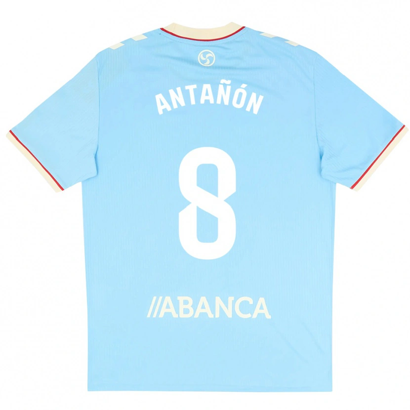 Danxen Donna Maglia Andrés Antañón #8 Azzurro Bianco Rosso Kit Gara Home 2026/27 Maglietta