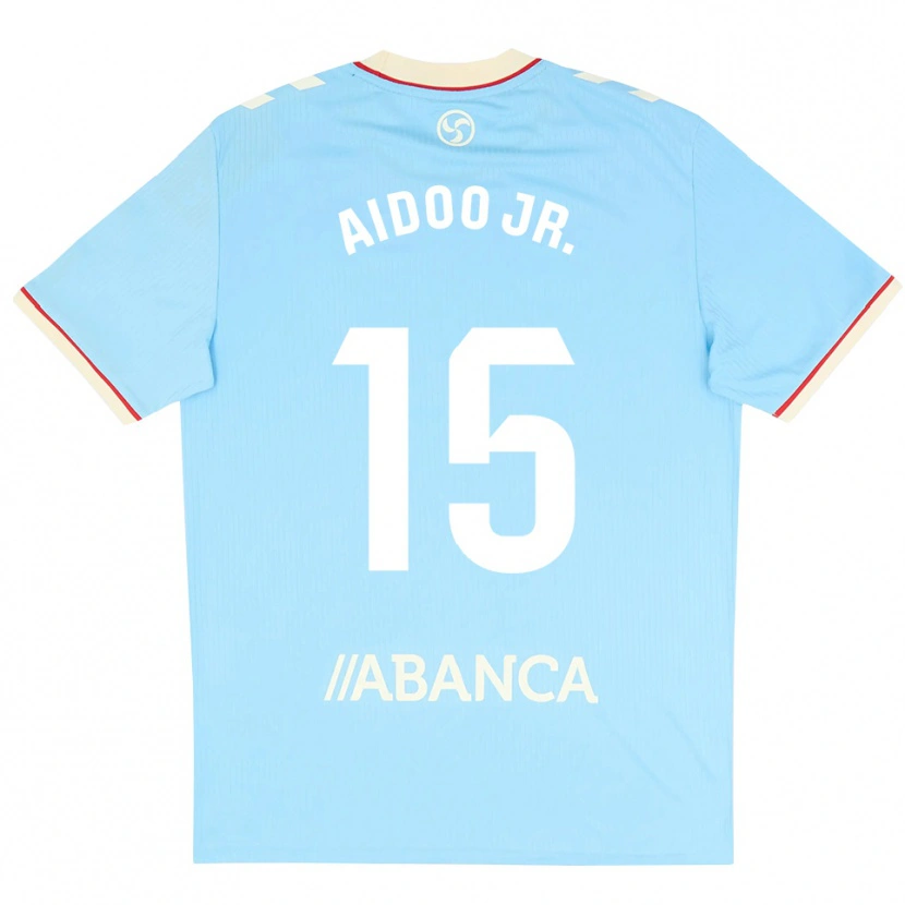 Danxen Donna Maglia Joseph Aidoo #15 Azzurro Bianco Rosso Kit Gara Home 2026/27 Maglietta