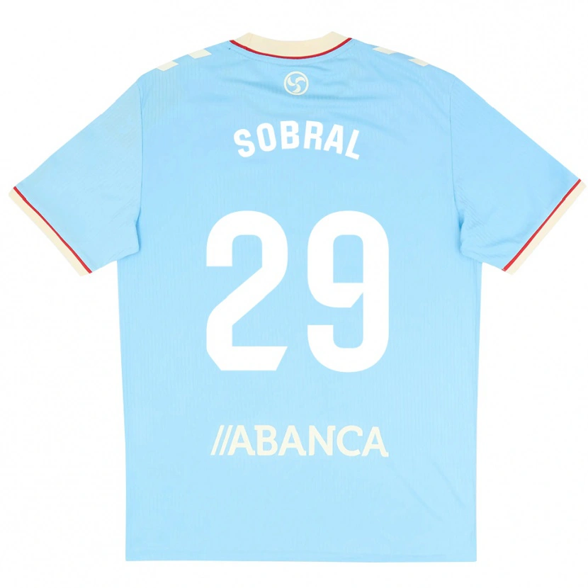 Danxen Donna Maglia Mateo Sobral #29 Azzurro Bianco Rosso Kit Gara Home 2026/27 Maglietta