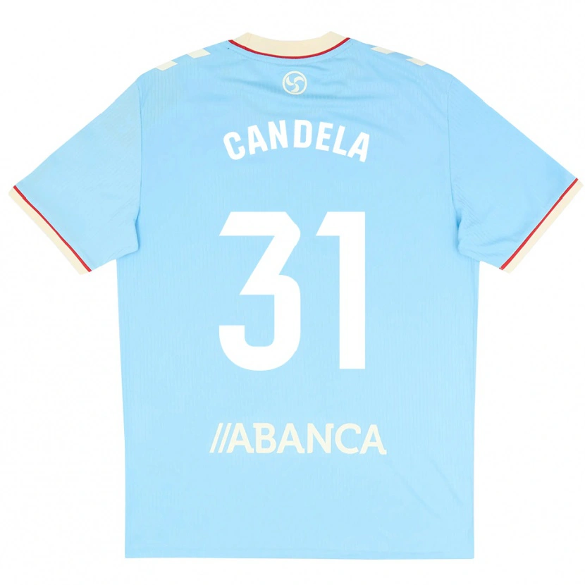 Danxen Donna Maglia Candela Rodríguez #31 Azzurro Bianco Rosso Kit Gara Home 2026/27 Maglietta