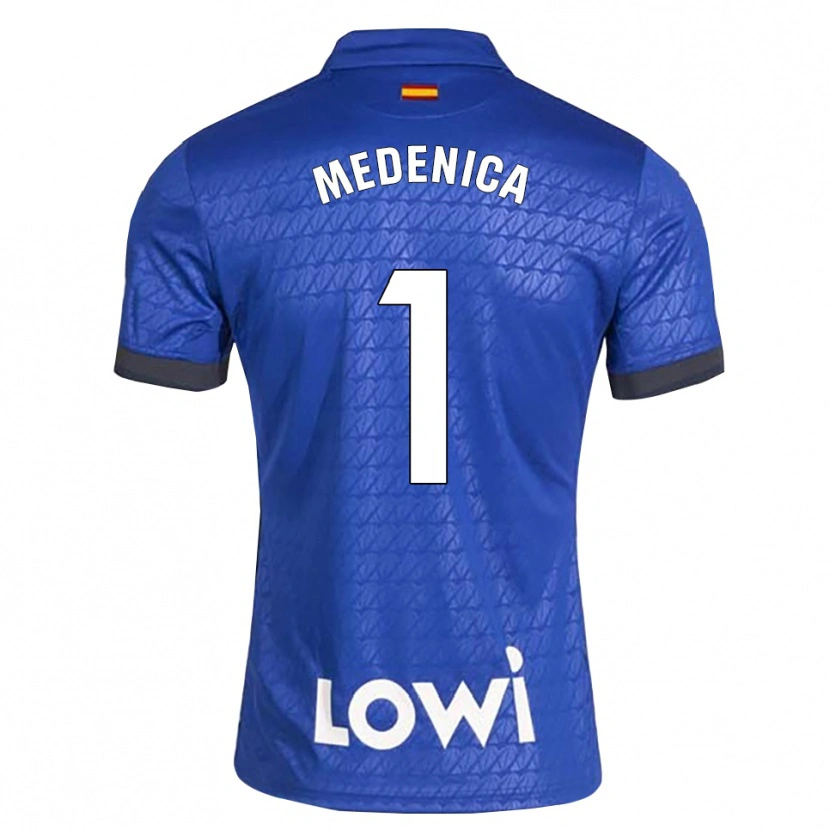 Danxen Donna Maglia Djordjije Medenica #1 Blu Bianco Nero Kit Gara Home 2026/27 Maglietta