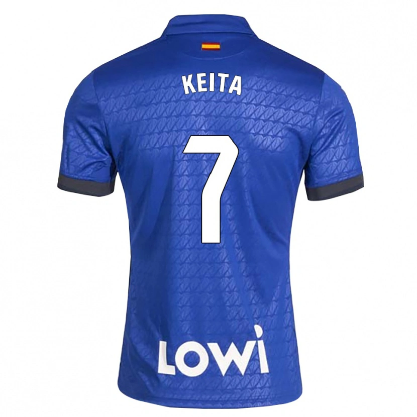 Danxen Donna Maglia Abdoulaye Keita #7 Blu Bianco Nero Kit Gara Home 2026/27 Maglietta
