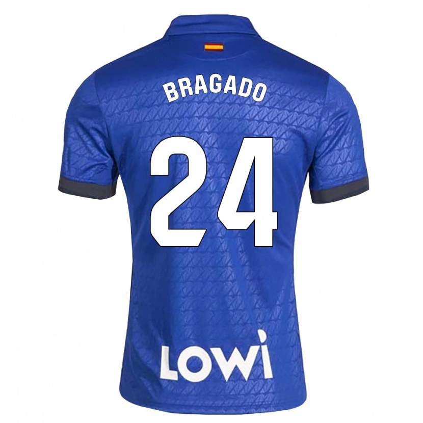 Danxen Donna Maglia Alonso Bragado #24 Blu Bianco Nero Kit Gara Home 2026/27 Maglietta