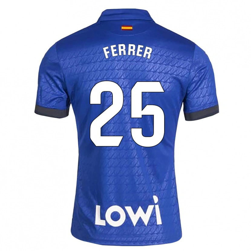 Danxen Donna Maglia Diego Ferrer #25 Blu Bianco Nero Kit Gara Home 2026/27 Maglietta