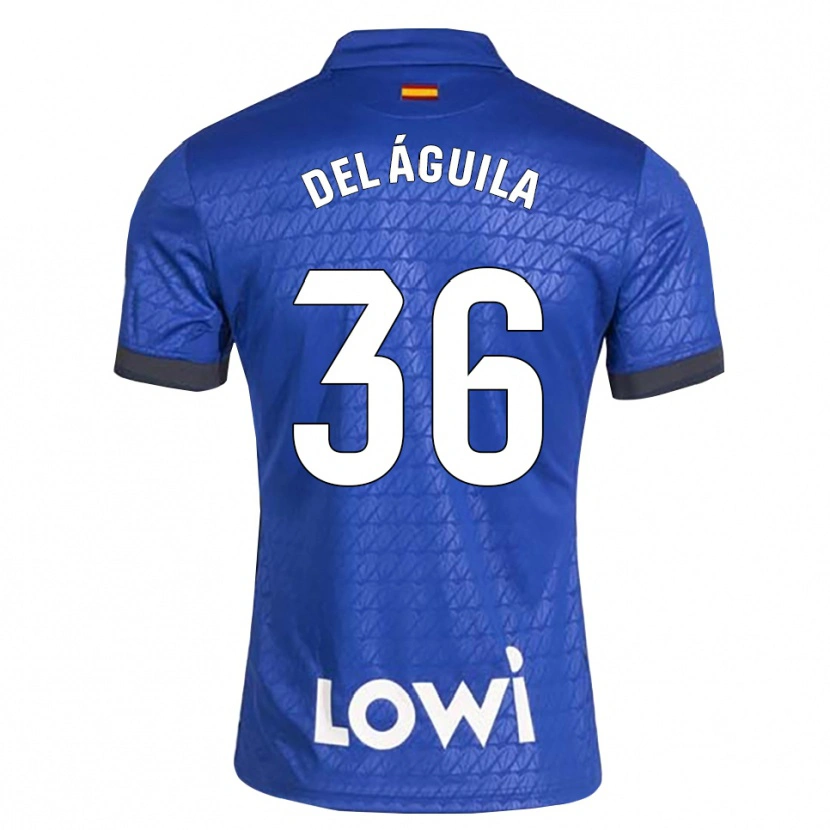 Danxen Donna Maglia Ángel Del Águila #36 Blu Bianco Nero Kit Gara Home 2026/27 Maglietta