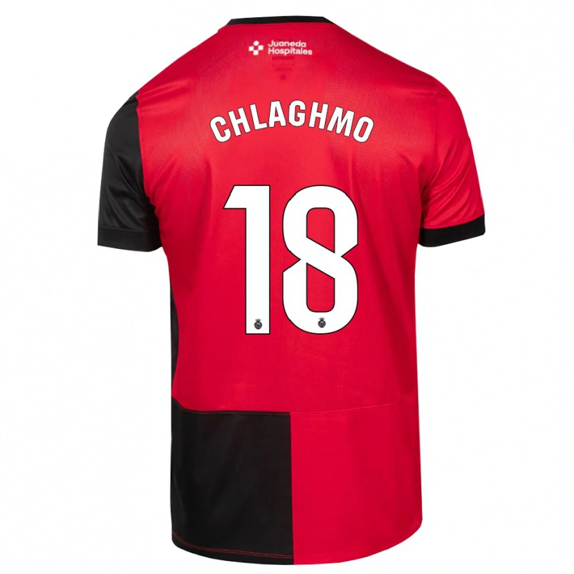 Danxen Donna Maglia Saifdine Chlaghmo #18 Nero Rosso Bianco Kit Gara Home 2026/27 Maglietta