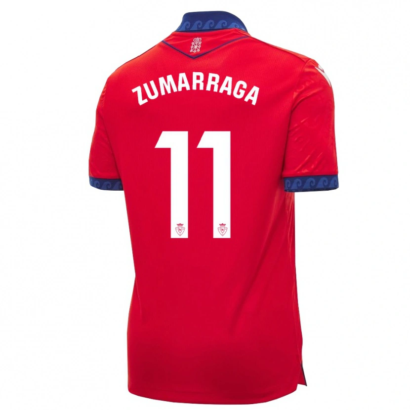 Danxen Donna Maglia Aitana Zumárraga Garde #11 Rosso Navy Bianco Kit Gara Home 2026/27 Maglietta