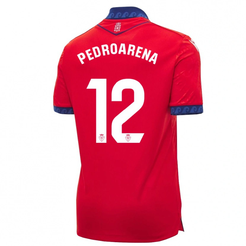 Danxen Donna Maglia Martin Pedroarena #12 Rosso Navy Bianco Kit Gara Home 2026/27 Maglietta