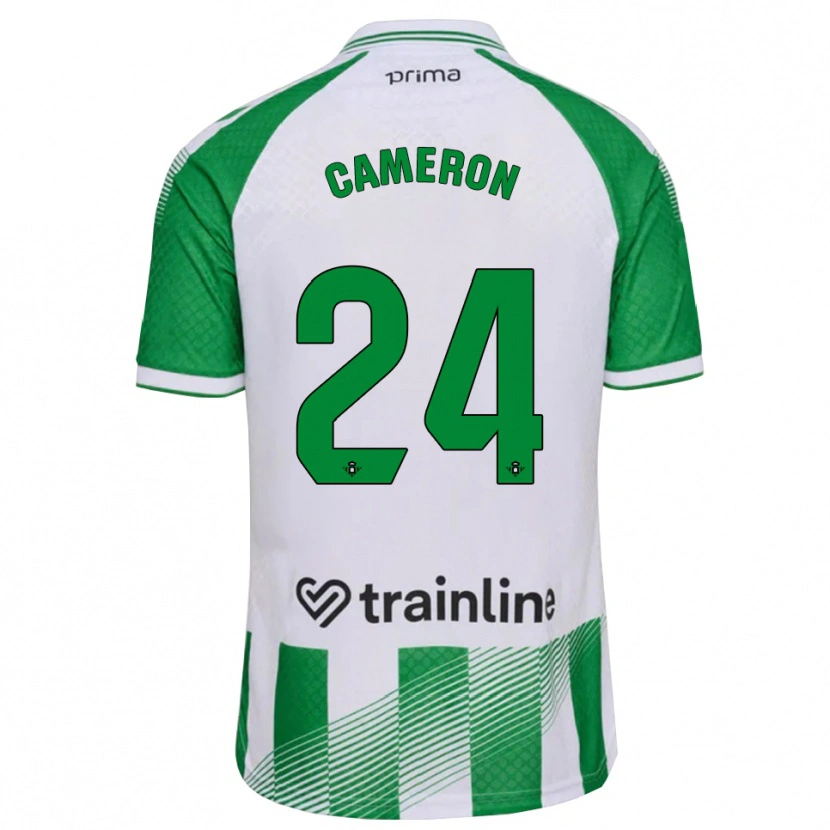 Danxen Donna Maglia Tiffany Devonna Cameron #24 Verde Chiaro Nero Bianco Kit Gara Home 2026/27 Maglietta