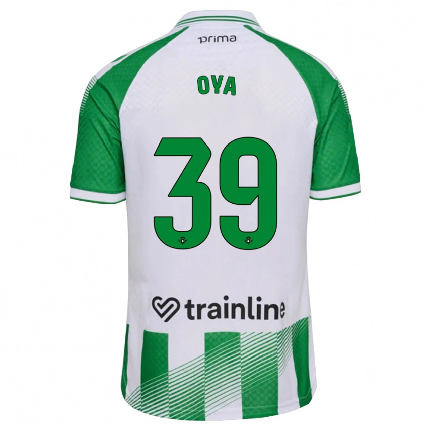 Danxen Donna Maglia Rafa Oya #39 Verde Chiaro Nero Bianco Kit Gara Home 2026/27 Maglietta