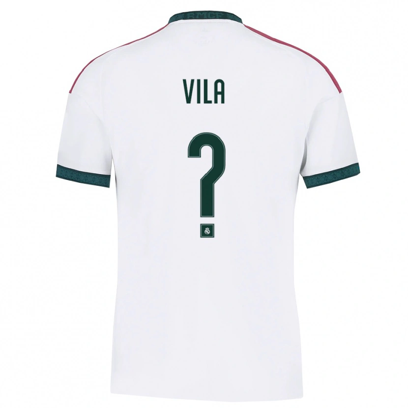 Danxen Donna Maglia Jan Vila #0 Verde Scuro Bianco Rosso Kit Gara Home 2026/27 Maglietta