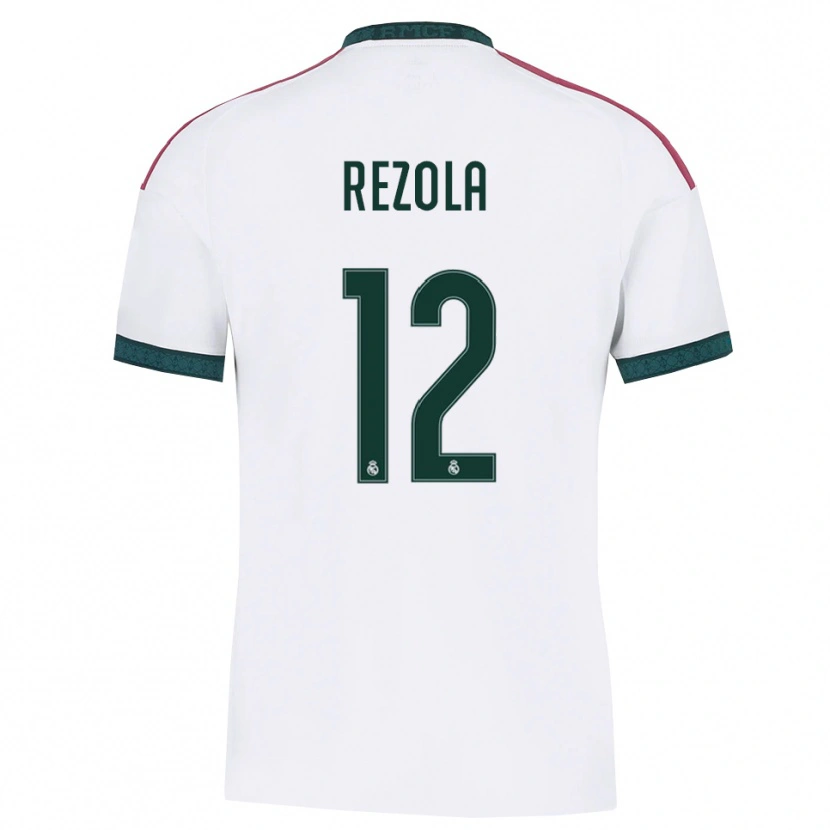 Danxen Donna Maglia Manex Rezola #12 Verde Scuro Bianco Rosso Kit Gara Home 2026/27 Maglietta