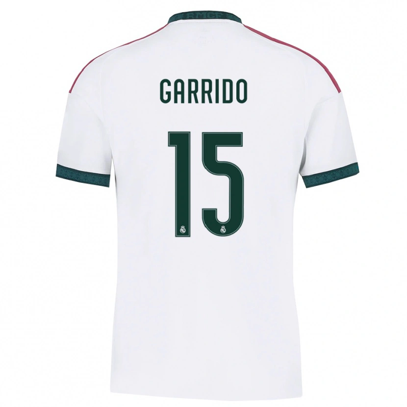 Danxen Donna Maglia Mateo Garrido #15 Verde Scuro Bianco Rosso Kit Gara Home 2026/27 Maglietta