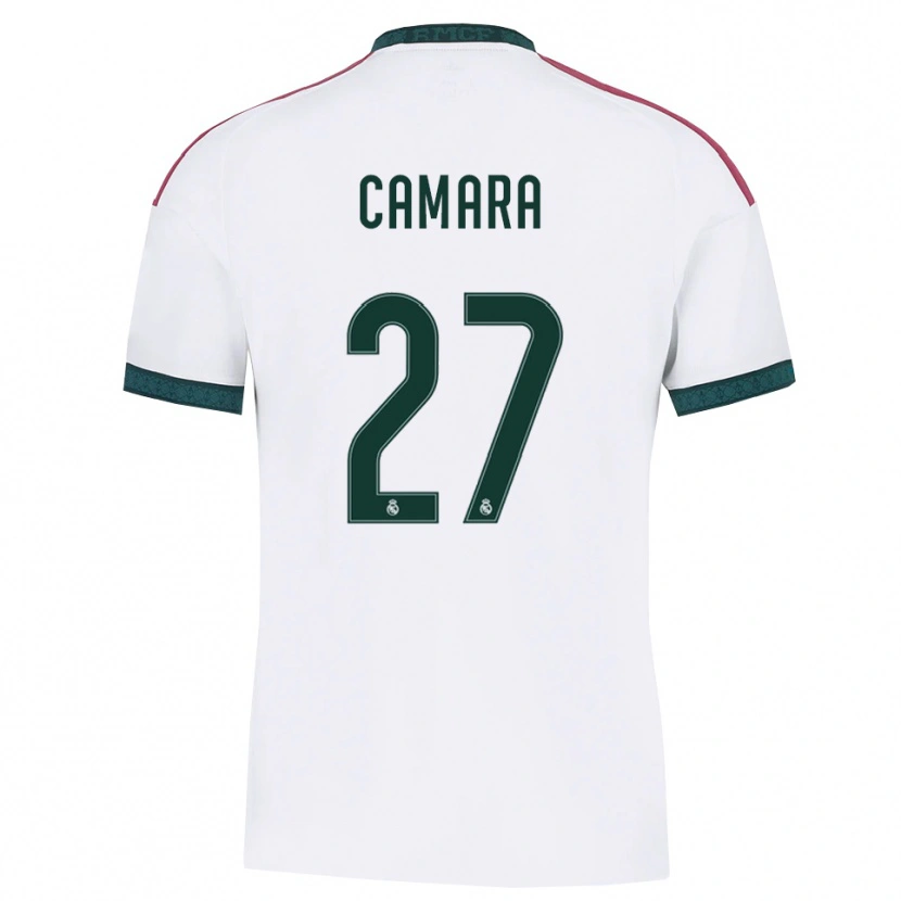 Danxen Donna Maglia Kalifa Camara #27 Verde Scuro Bianco Rosso Kit Gara Home 2026/27 Maglietta