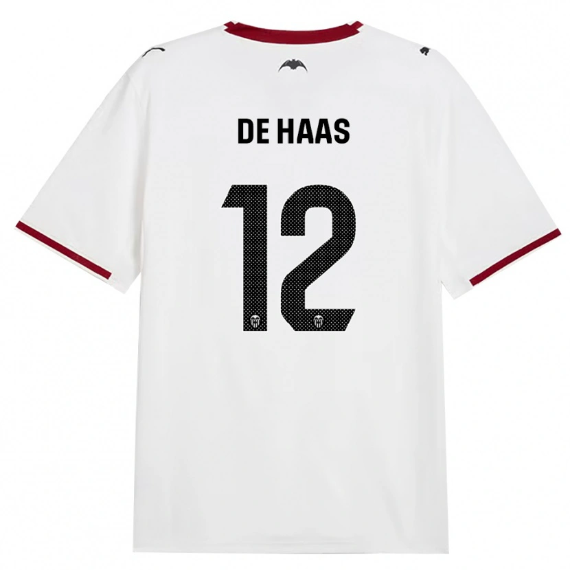 Danxen Donna Maglia Justin De Haas #12 Nero Bianco Rosso Giallo Kit Gara Home 2026/27 Maglietta
