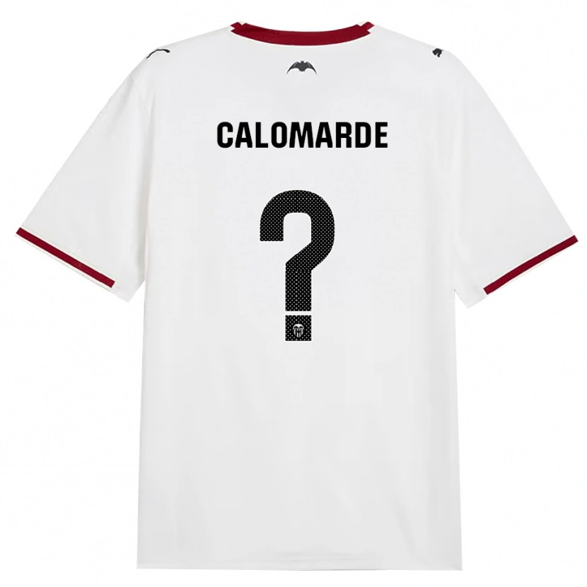 Danxen Donna Maglia Jorge Calomarde #0 Nero Bianco Rosso Giallo Kit Gara Home 2026/27 Maglietta