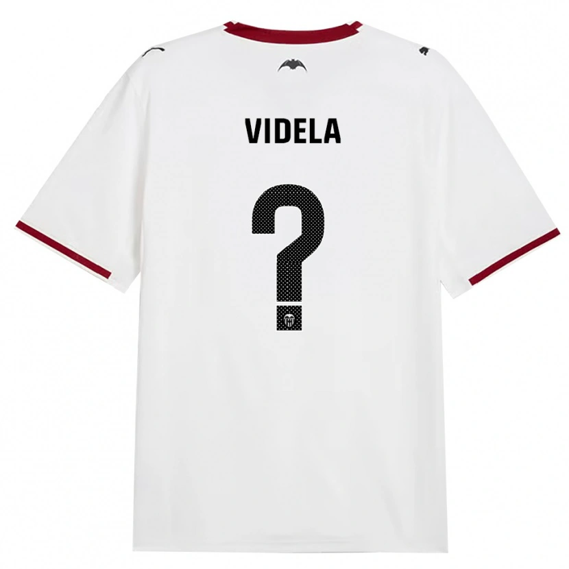 Danxen Donna Maglia Liam Videla #0 Nero Bianco Rosso Giallo Kit Gara Home 2026/27 Maglietta