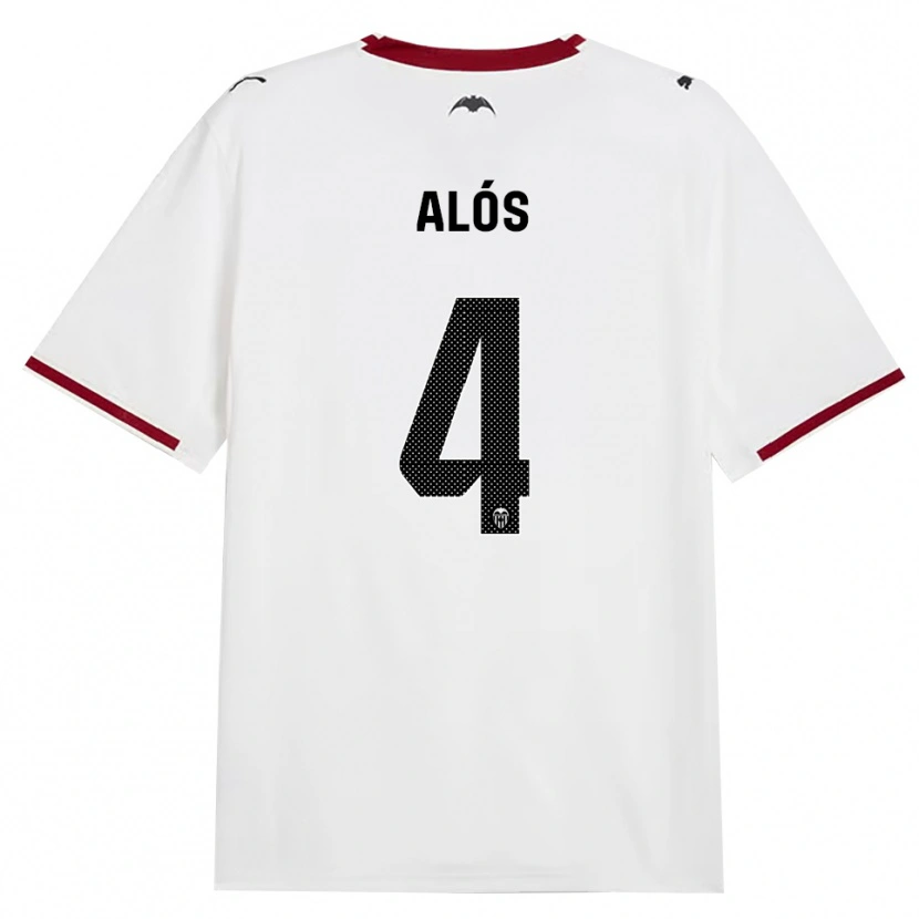 Danxen Donna Maglia Carlos Alós #4 Nero Bianco Rosso Giallo Kit Gara Home 2026/27 Maglietta