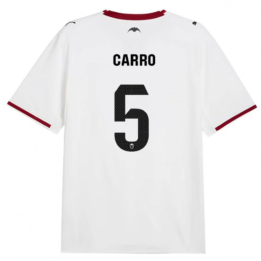 Danxen Donna Maglia Marta Carro #5 Nero Bianco Rosso Giallo Kit Gara Home 2026/27 Maglietta