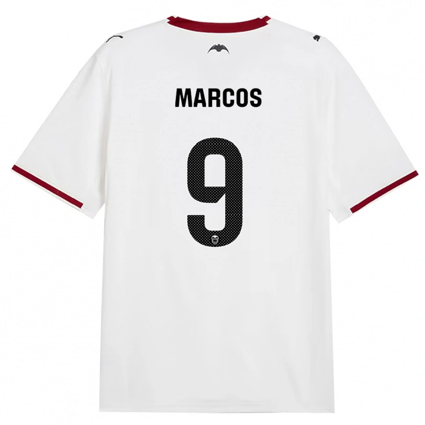 Danxen Donna Maglia Ana Marcos #9 Nero Bianco Rosso Giallo Kit Gara Home 2026/27 Maglietta