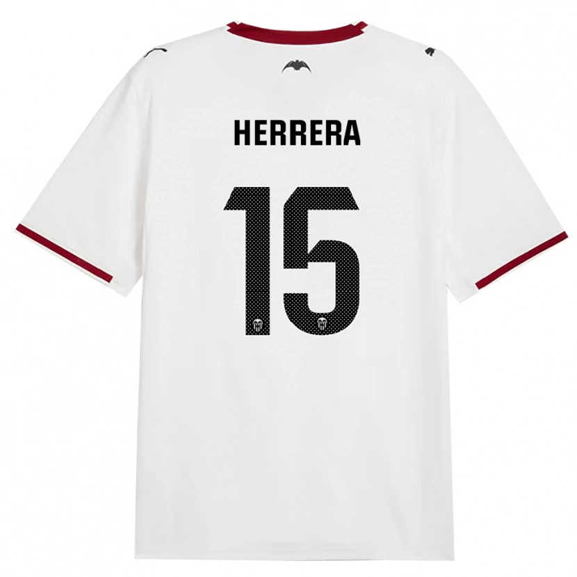 Danxen Donna Maglia Iker Herrera #15 Nero Bianco Rosso Giallo Kit Gara Home 2026/27 Maglietta