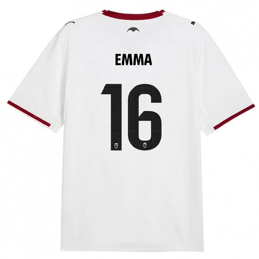 Danxen Donna Maglia Emma Martín Queralt #16 Nero Bianco Rosso Giallo Kit Gara Home 2026/27 Maglietta