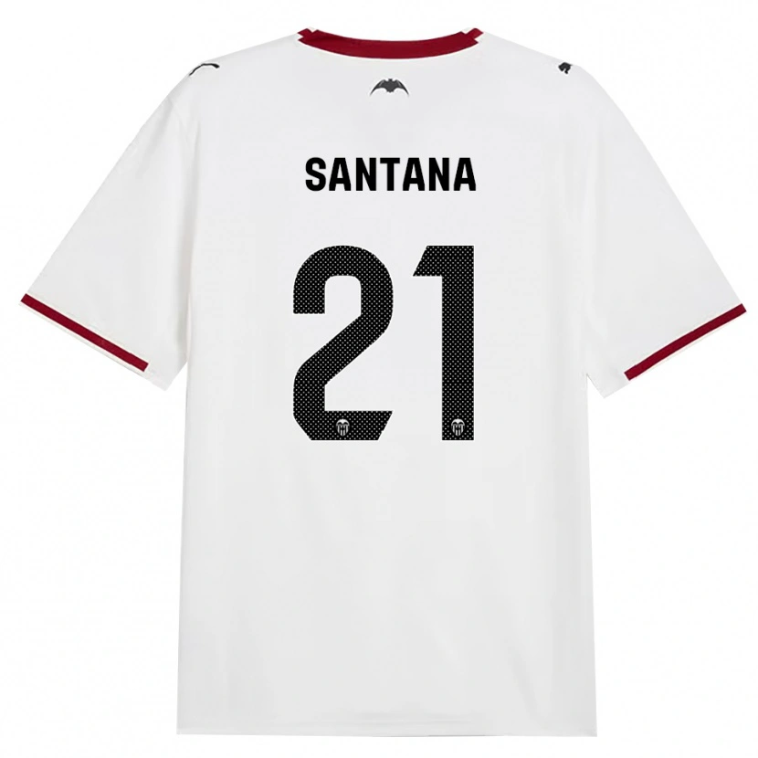 Danxen Donna Maglia Ismael Santana #21 Nero Bianco Rosso Giallo Kit Gara Home 2026/27 Maglietta