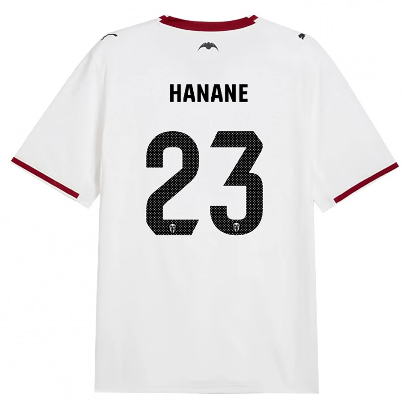 Danxen Donna Maglia Hanane Ait El Haj #23 Nero Bianco Rosso Giallo Kit Gara Home 2026/27 Maglietta