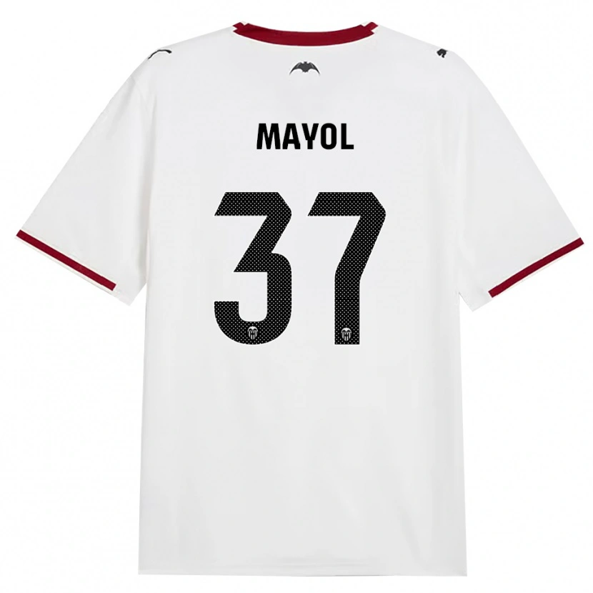 Danxen Donna Maglia Aaron Mayol #37 Nero Bianco Rosso Giallo Kit Gara Home 2026/27 Maglietta