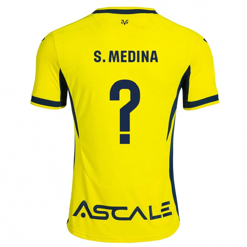 Danxen Donna Maglia Sara Medina #0 Giallo Nero Rosso Kit Gara Home 2026/27 Maglietta